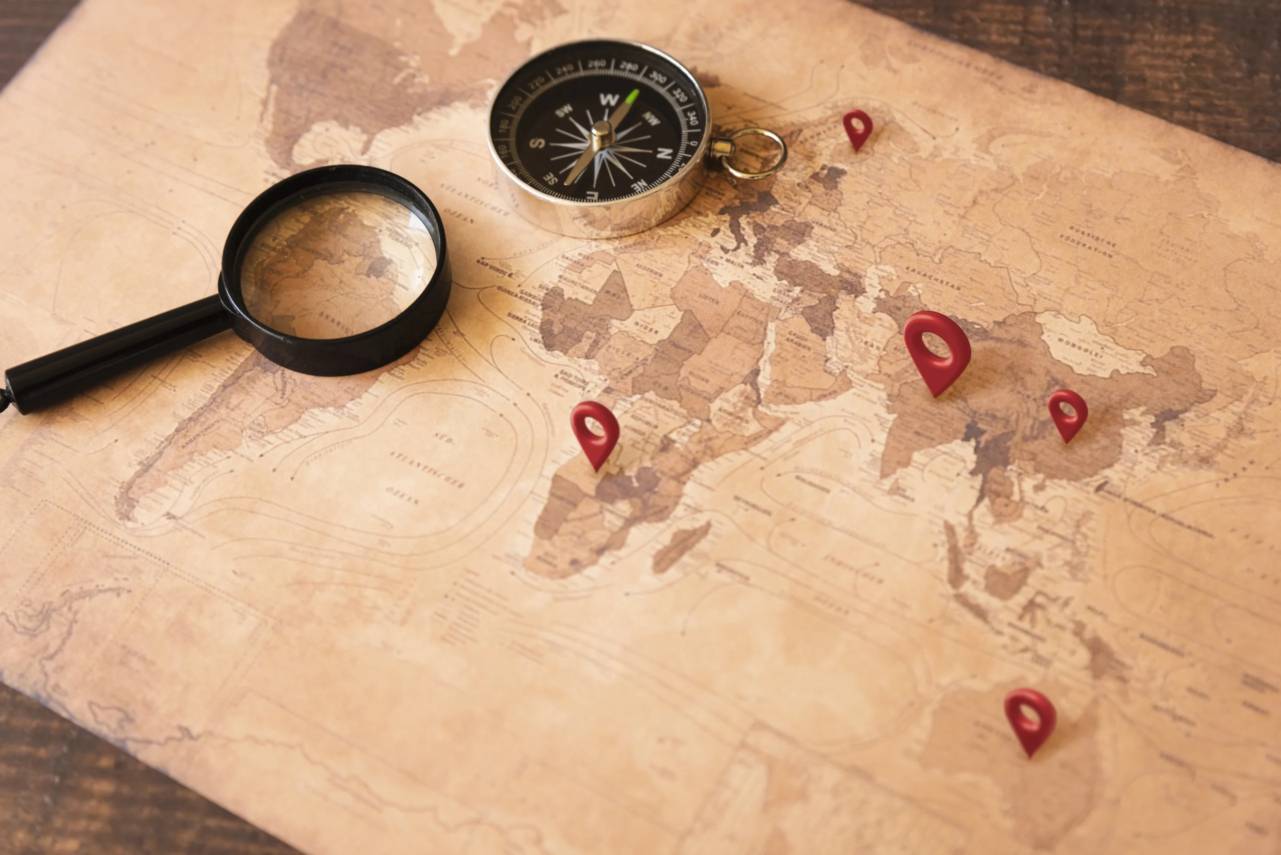 high-angle-map-with-red-location-symbols